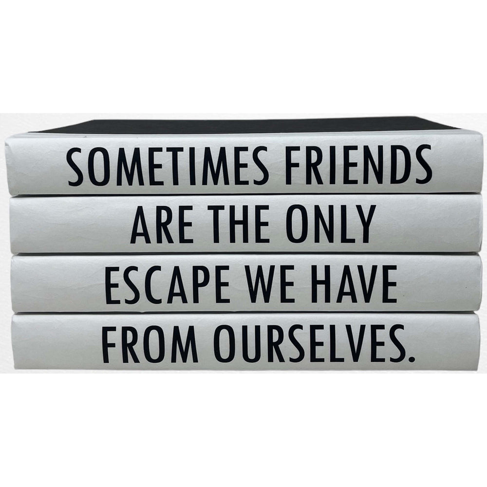 Stack of Books, Sometimes Friends