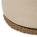 Quaid Outdoor Dining Chair, Alessi Buff/Woven, Set of 2 by Four Hands-Furniture - Dining-High Fashion Home