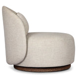 Quaid Outdoor Swivel Chair, Alessi Buff by Four Hands-Furniture - Chair-High Fashion Home