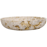 Quarried Stone Bowl, Natural