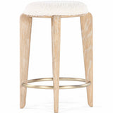 Quattro Counter Stool, White