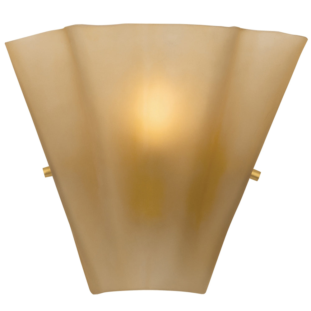 Queen Wall Sconce, Aged Brass