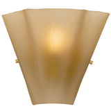 Queen Wall Sconce, Aged Brass