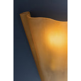 Queen Wall Sconce, Aged Brass