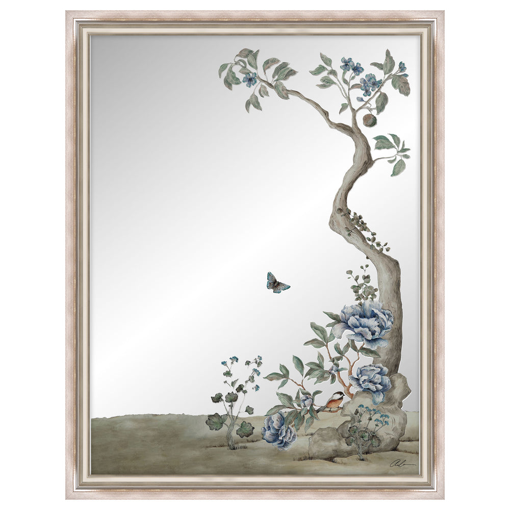 Quiet Garden IV Mirror Framed-Accessories Artwork-High Fashion Home