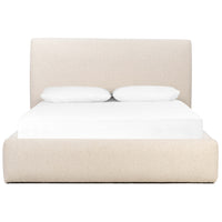 Quincy Bed, Lisbon Cream-Furniture - Bedroom-High Fashion Home
