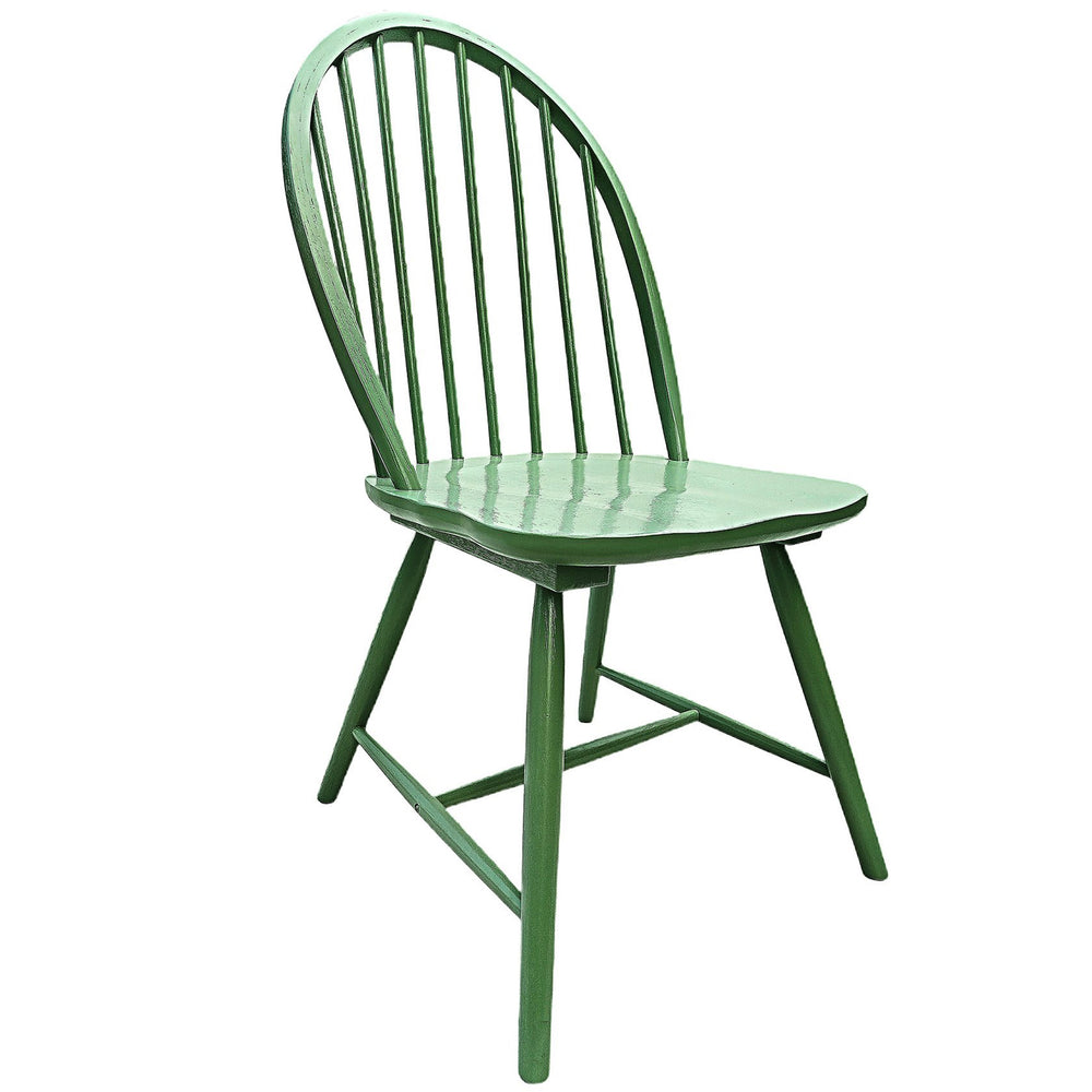 Quinn Dining Chair, Green, Set of 2-Furniture - Dining-High Fashion Home