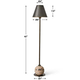 Grace Buffet Lamp, Bronze