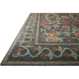 Rifle Paper Co. x Loloi Rug Rosa RSA-01, Rosa Black-High Fashion Home