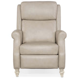 Hurley Leather Power Recliner, Aline Dove-Furniture - Chairs-High Fashion Home