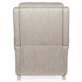 Hurley Leather Power Recliner, Aline Dove-Furniture - Chairs-High Fashion Home