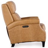 Hurley Leather Power Recliner, Saddlebag Coin-Furniture - Chairs-High Fashion Home