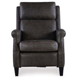 Hurley Leather Power Recliner, Saddlebag Lead-Furniture - Chairs-High Fashion Home