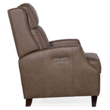 Tricia Leather Power Recliner, Aspen Lenado