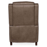 Tricia Leather Power Recliner, Aspen Lenado