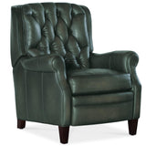 Palmer Leather Press Back Recliner by Hooker