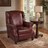 Drake Leather Recliner, Balmoral Cornwall-Furniture - Chairs-High Fashion Home