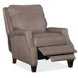 Caleigh Leather Recliner, Aspen Lenado-Furniture - Chairs-High Fashion Home