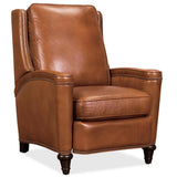 Rylea Leather Manual Push Back Recliner by Hooker
