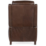 Rylea Leather Manual Push Back Recliner, Valencia Arroz