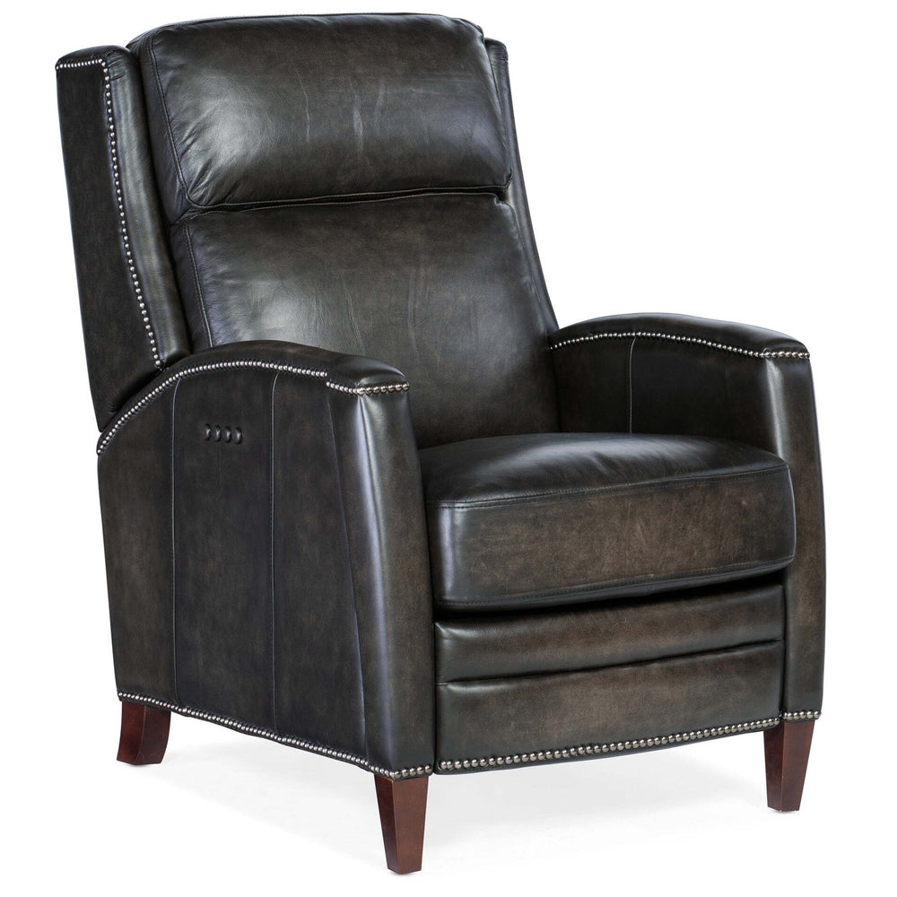 Declan Leather Power Recliner, Brindisi Trinita-Furniture - Chairs-High Fashion Home
