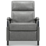 Andes Leather Power Recliner, Atollo Porpoise