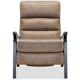 Elixir Leather Power Recliner, West Mushroom-Furniture - Chairs-High Fashion Home