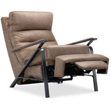 Elixir Leather Power Recliner, West Mushroom-Furniture - Chairs-High Fashion Home