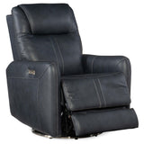 Steffen Leather Swivel Power Recliner, Aline Sea-Furniture - Chairs-High Fashion Home