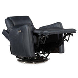 Steffen Leather Swivel Power Recliner, Aline Sea-Furniture - Chairs-High Fashion Home