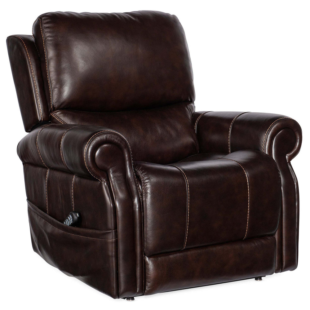 Eisley Leather Power Recliner by Hooker