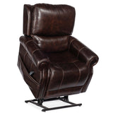 Eisley Leather Power Recliner, Maddison Walnut-Furniture - Chairs-High Fashion Home