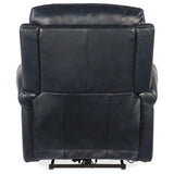 Eisley Leather Power Recliner, Sorrento Night Seas-Furniture - Chairs-High Fashion Home
