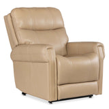 Carroll Leather Power Recliner by Hooker
