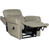 Carroll Power Motion Leather Recliner, Milton Fog-Furniture - Chairs-High Fashion Home