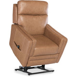 Thyme Leather Power Recliner w/Lift, Seville Fawn-Furniture - Chair-High Fashion Home