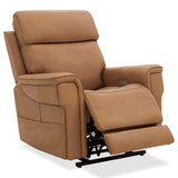 Lyra Leather Lift Chair with Power Recline, Sahara Havana-Furniture - Chairs-High Fashion Home