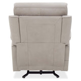 Lyra Leather Lift Chair with Power Recline, Sahara Ash-Furniture - Chairs-High Fashion Home
