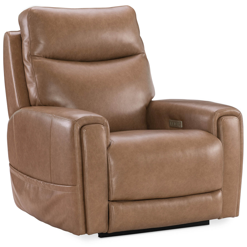 Raze Leather Lift Reclining Chair, Sophia Latte