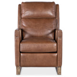 Relic Leather Power Recliner, Taupe