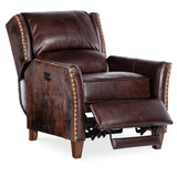 Livingston Leather Power Recliner, Homestead
