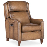 Carrington Leather Power Recliner by Hooker