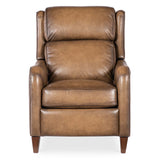 Carrington Leather Power Recliner, Nature-Furniture - Chairs-High Fashion Home