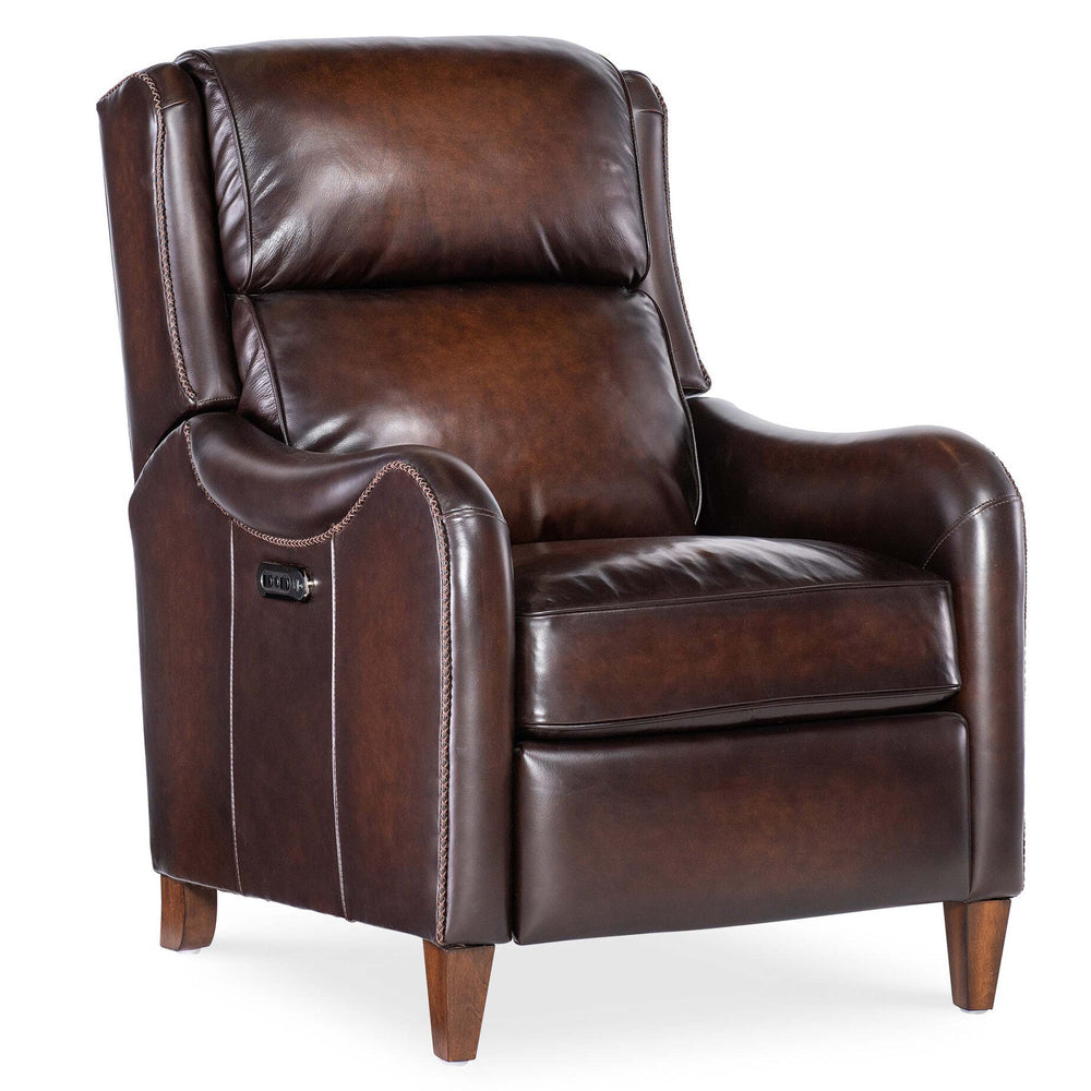 Carrington Leather Power Recliner, Vortex-Furniture - Chairs-High Fashion Home