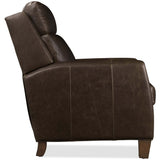 Jacklyn Leather Power Recliner, Jala Spanish Moss-Furniture - Chairs-High Fashion Home