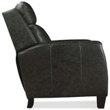 Jacklyn Leather Power Recliner, Jala Grey-Furniture - Chairs-High Fashion Home