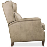 Lansing Leather Power Recliner, Enna Caribou