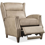 Lansing Leather Power Recliner, Enna Caribou