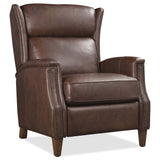 Lansing Leather Power Recliner by Hooker
