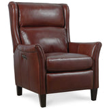 Henley Leather Power Recliner by Hooker